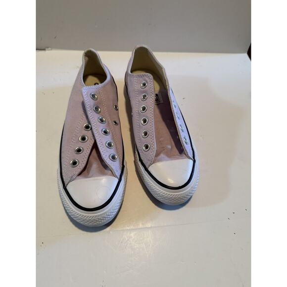 Converse Other - NWOT Converse Chuck Taylor All Star Low Top Sneakers Womens 7 Men's 5 Purple